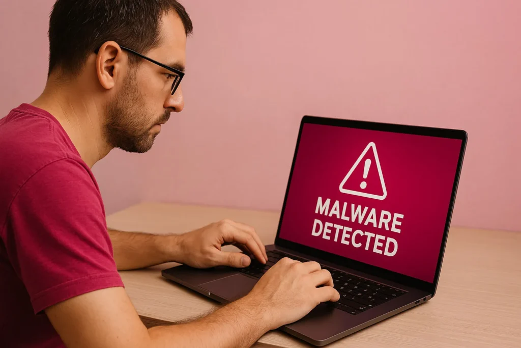 . Ο κακόβουλος κώδικας ενσωματώνεται σε αρχεία και λειτουργεί στο παρασκήνιο